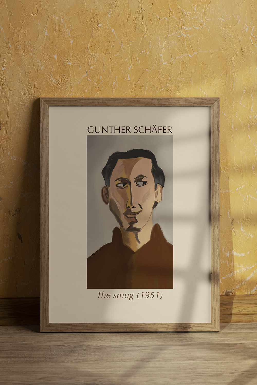 Poster - Gunther Schäfer, "The Smug"