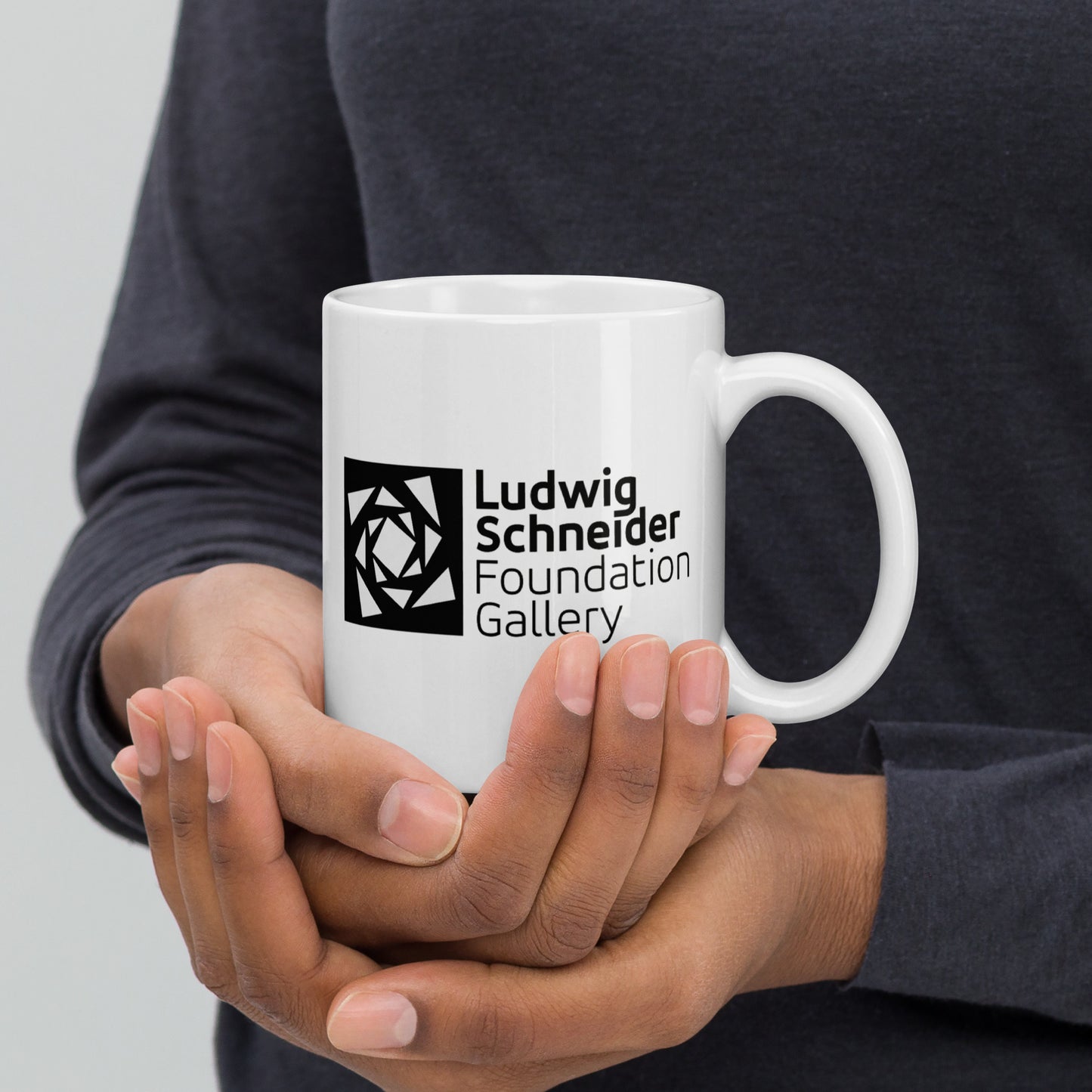 White glossy mug - LSFG Logo