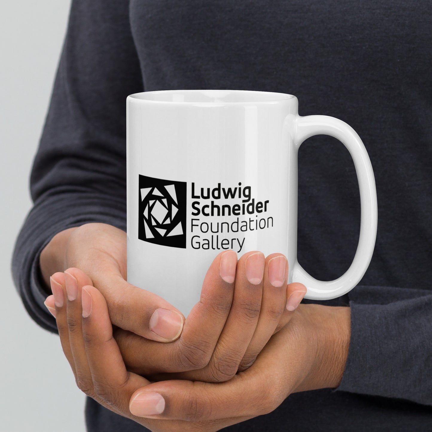 White glossy mug - LSFG Logo