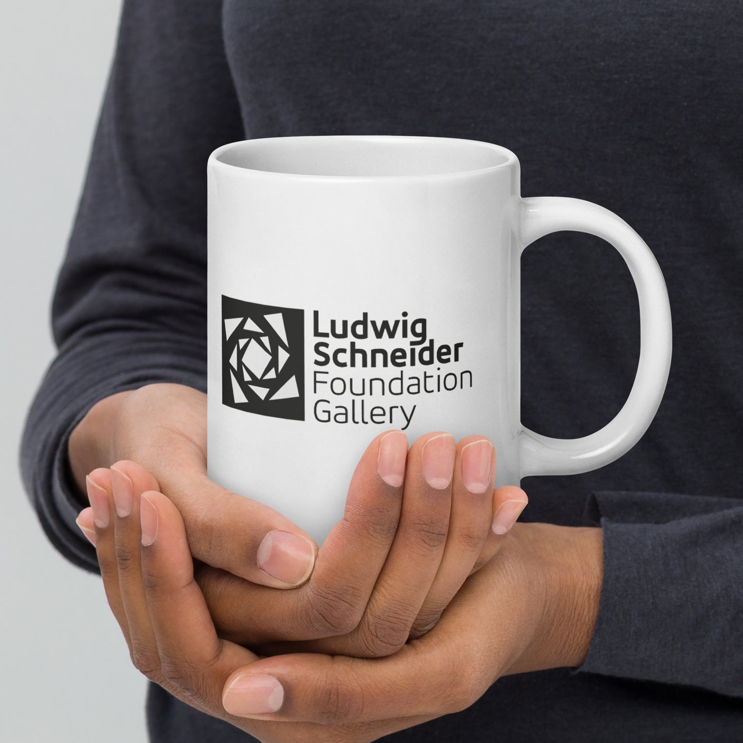 White glossy mug - LSFG Logo